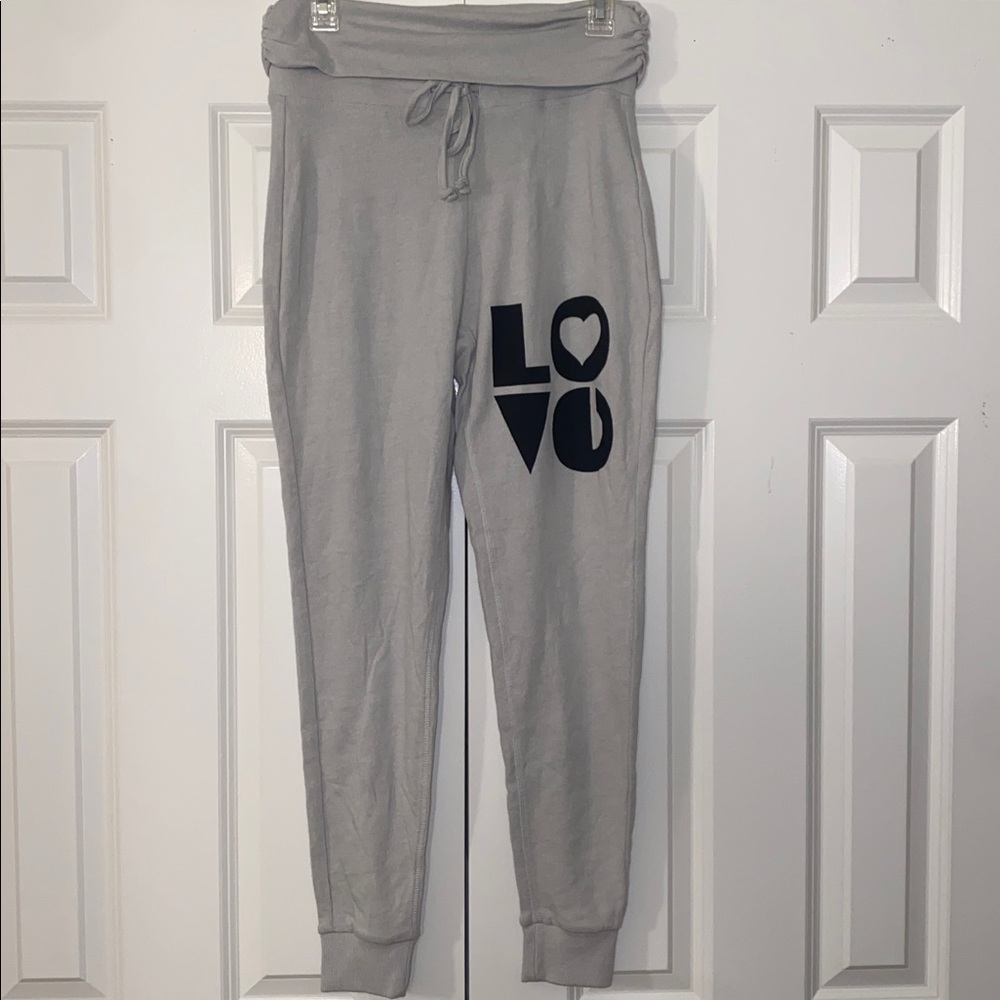 Super Love Tees LOVE sweatpants NWT size Small